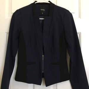 XOXO Blazer Navy Blue and Black